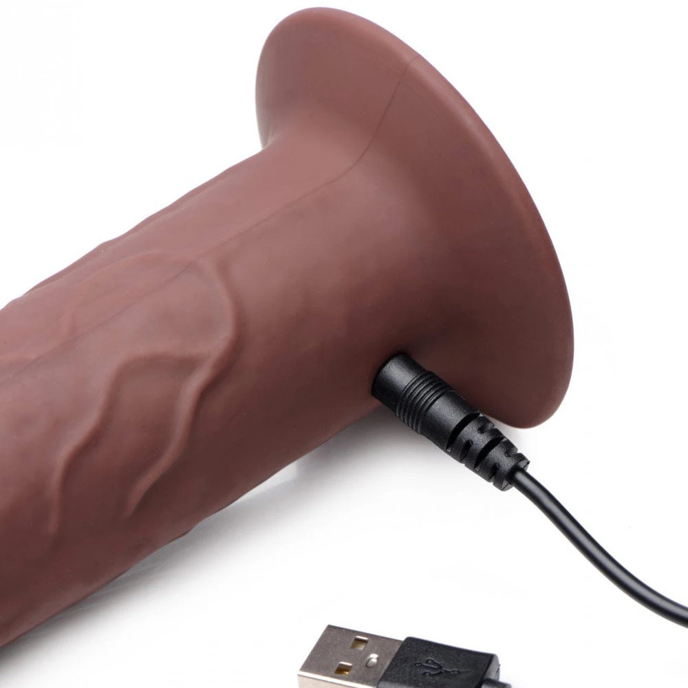 7X Remote Control Vibrating And Thumping Dildo 6 7X Remote Control Vibrating And Thumping Dildo - Image 6