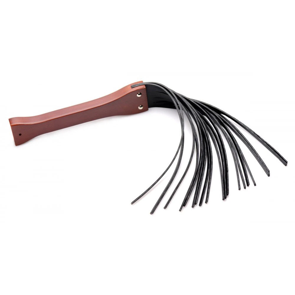 Master Series Master Lasher Wooden Flogger 3 Master Series Master Lasher Wooden Flogger - Image 3