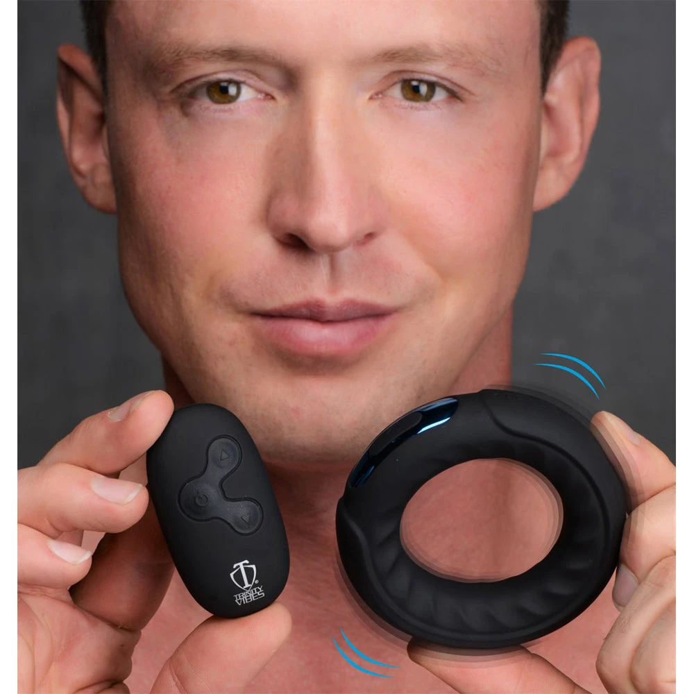 Remote Control 7X Silicone Cock Ring 1 Remote Control 7X Silicone Cock Ring