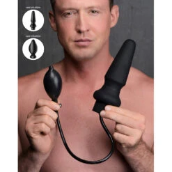 Master Series Ass-Pand Large Inflatable Silicone Anal Plug