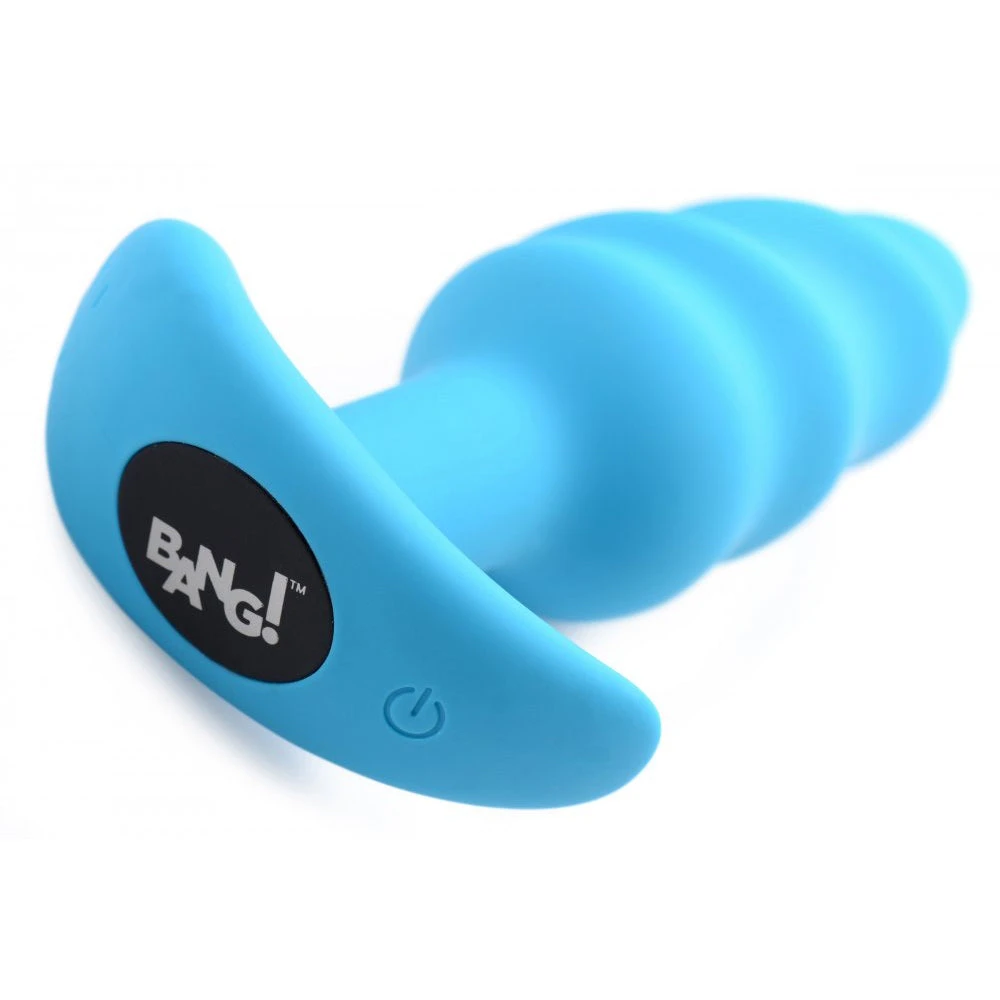 Remote Control 21X Vibrating Silicone Swirl Butt Plug 4 Remote Control 21X Vibrating Silicone Swirl Butt Plug - Image 4