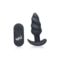 Remote Control 21X Vibrating Silicone Swirl Butt Plug 13 Remote Control 21X Vibrating Silicone Swirl Butt Plug -Boyz Shop ag564 06