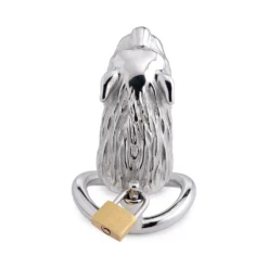 Master Series Tiger King Locking Chastity Cage 14 Master Series Tiger King Locking Chastity Cage -Boyz Shop ag599 01