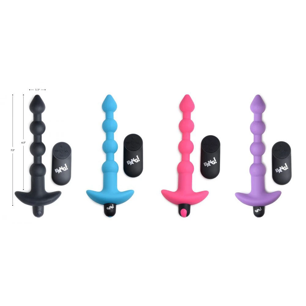 Remote Control Vibrating Silicone Anal Beads 2 Remote Control Vibrating Silicone Anal Beads - Image 2