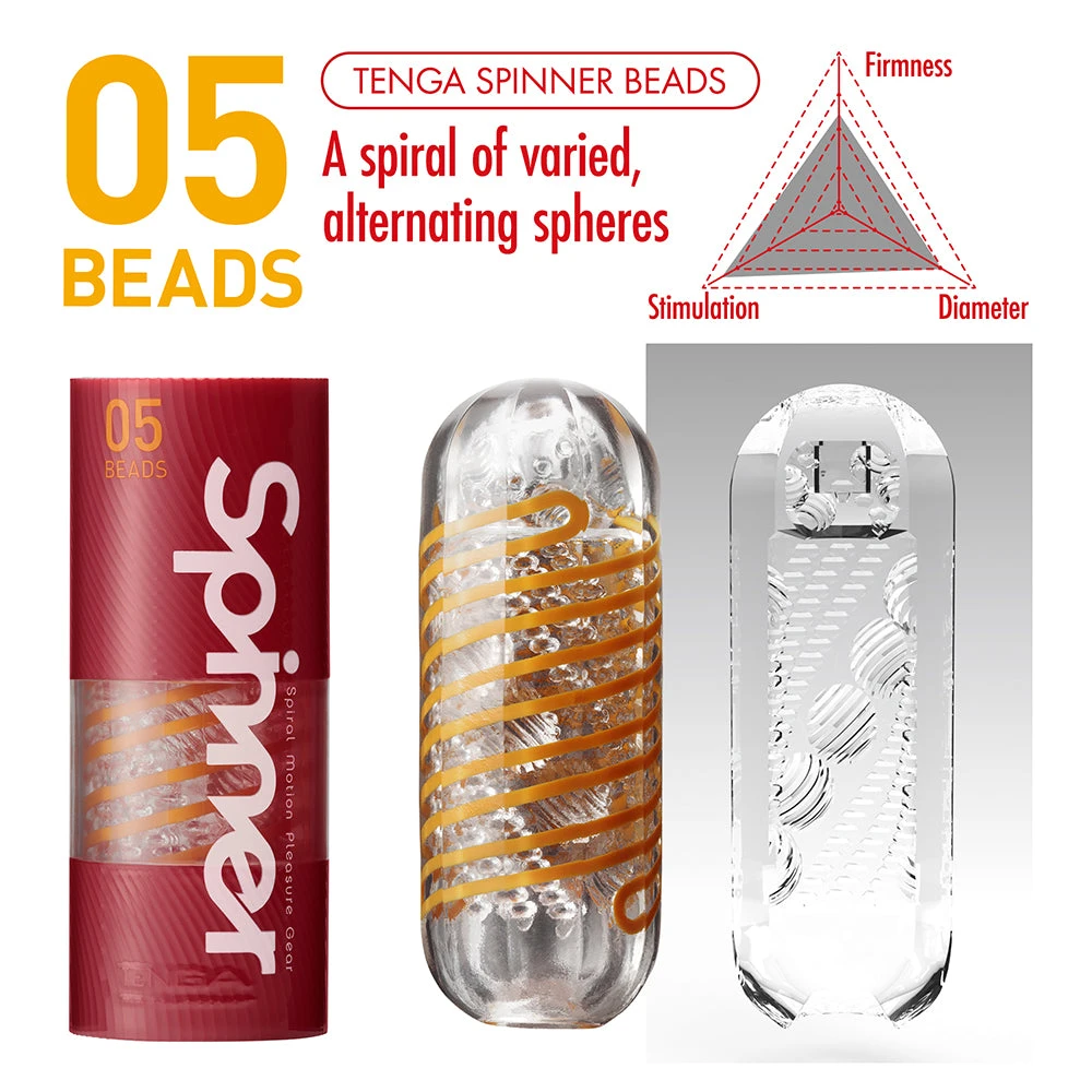 Tenga Spinner - 05 Beads Stroker 2 Tenga Spinner - 05 Beads Stroker - Image 2