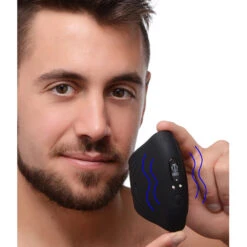 10X Pleasure Stroke Vibrating Silicone Penis Sleeve -Boyz Shop ag644 03