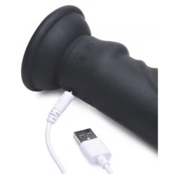 E-Stim Pro 5x Vibrating Dildo With Remote Control -Boyz Shop ag661 004