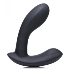 E-Stim Pro Silicone Vibrating Prostate Massager With Remote Control -Boyz Shop ag663 01