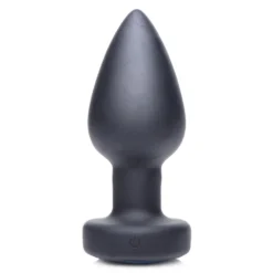 E-Stim Pro Silicone Vibrating Anal Plug With Remote Control 9 E-Stim Pro Silicone Vibrating Anal Plug With Remote Control -Boyz Shop ag665 0