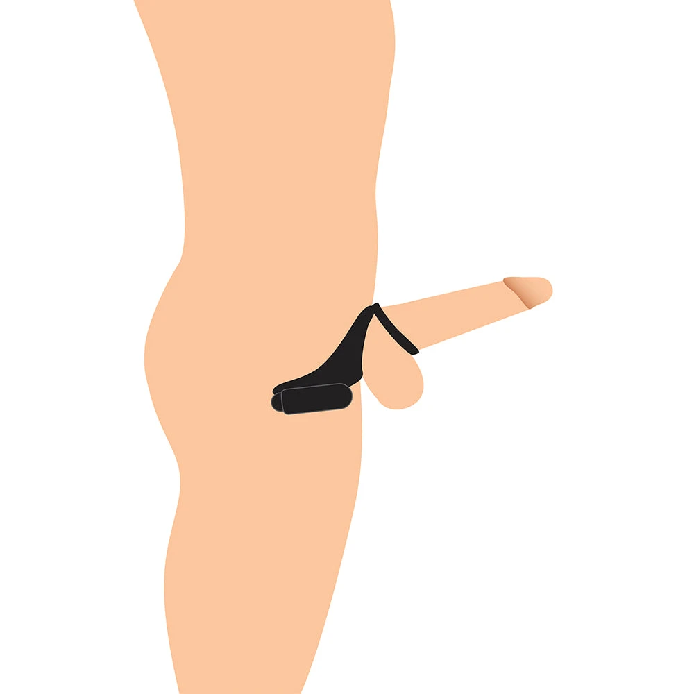 7X Silicone C-Ring With Vibrating Taint Stimulator 3 7X Silicone C-Ring With Vibrating Taint Stimulator - Image 3