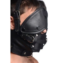 Leather Head Harness With Removeable Gag -Boyz Shop ag670 male model 007 868x1300 567fc5d6 09f5 4e98 898b 473507b76408