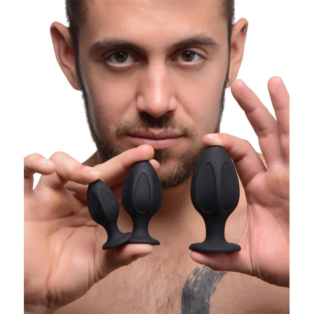 Master Series Triple Juicers Silicone Anal Trainer Set 1 Master Series Triple Juicers Silicone Anal Trainer Set