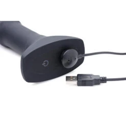 Sliding Shaft Silicone Anal Vibrating Plug 13 Sliding Shaft Silicone Anal Vibrating Plug -Boyz Shop ag698 07