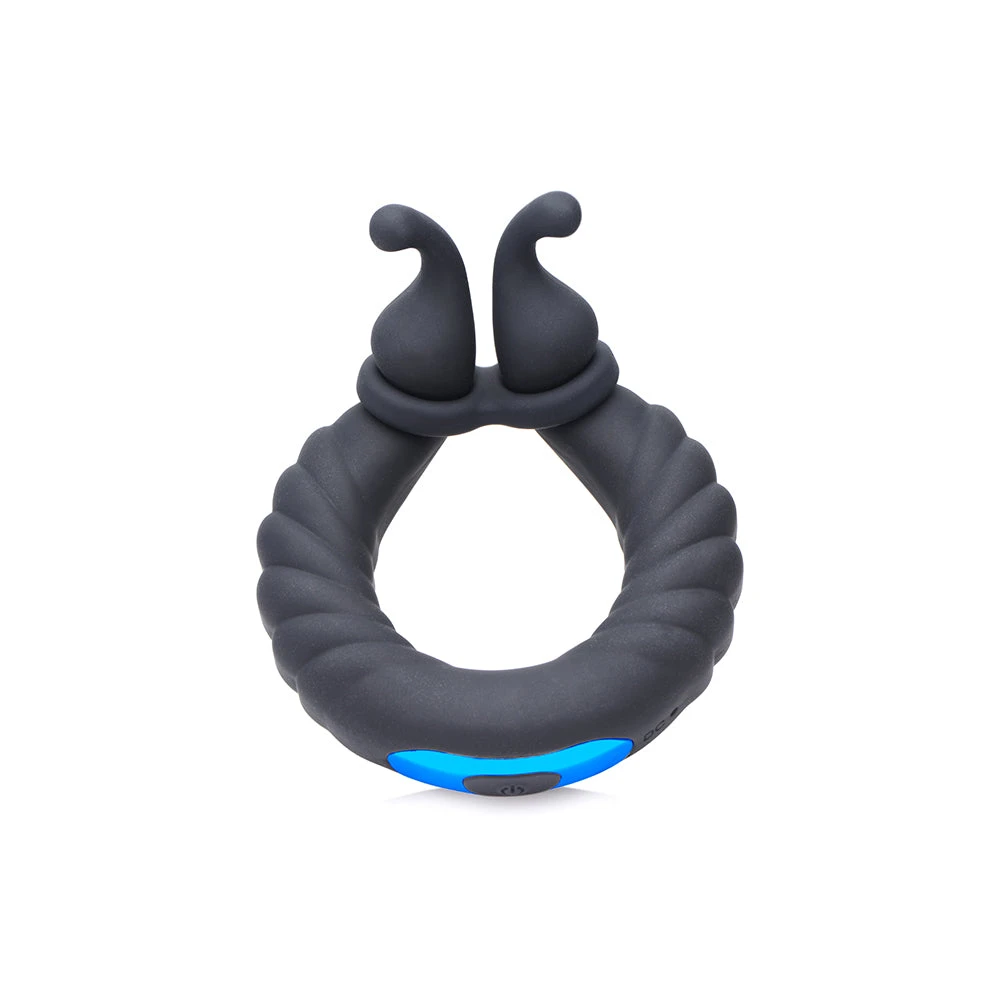 10X Cobra Dual Stimulation Silicone Cock Ring 4 10X Cobra Dual Stimulation Silicone Cock Ring - Image 4