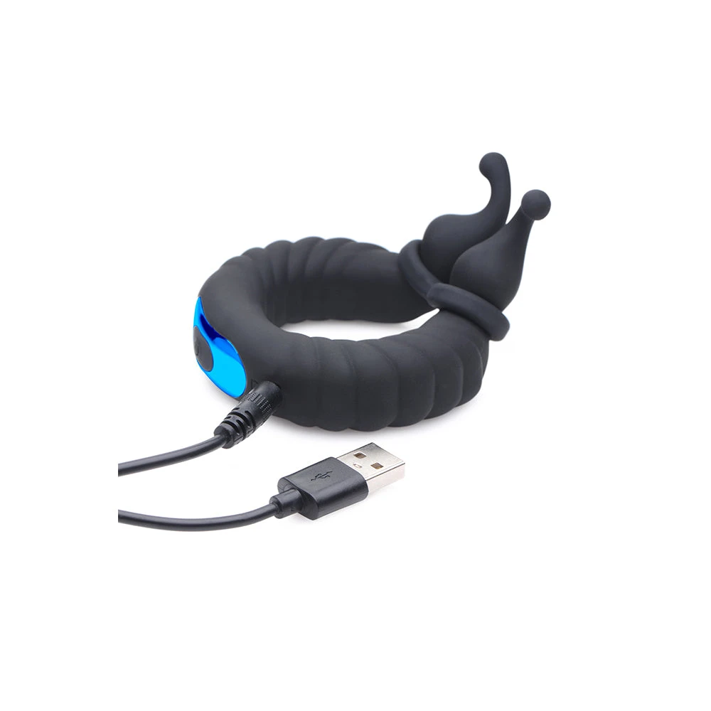 10X Cobra Dual Stimulation Silicone Cock Ring 6 10X Cobra Dual Stimulation Silicone Cock Ring - Image 6