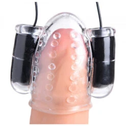 20X Deluxe Dual Vibrating Head Teaser 9 20X Deluxe Dual Vibrating Head Teaser -Boyz Shop ag704 02