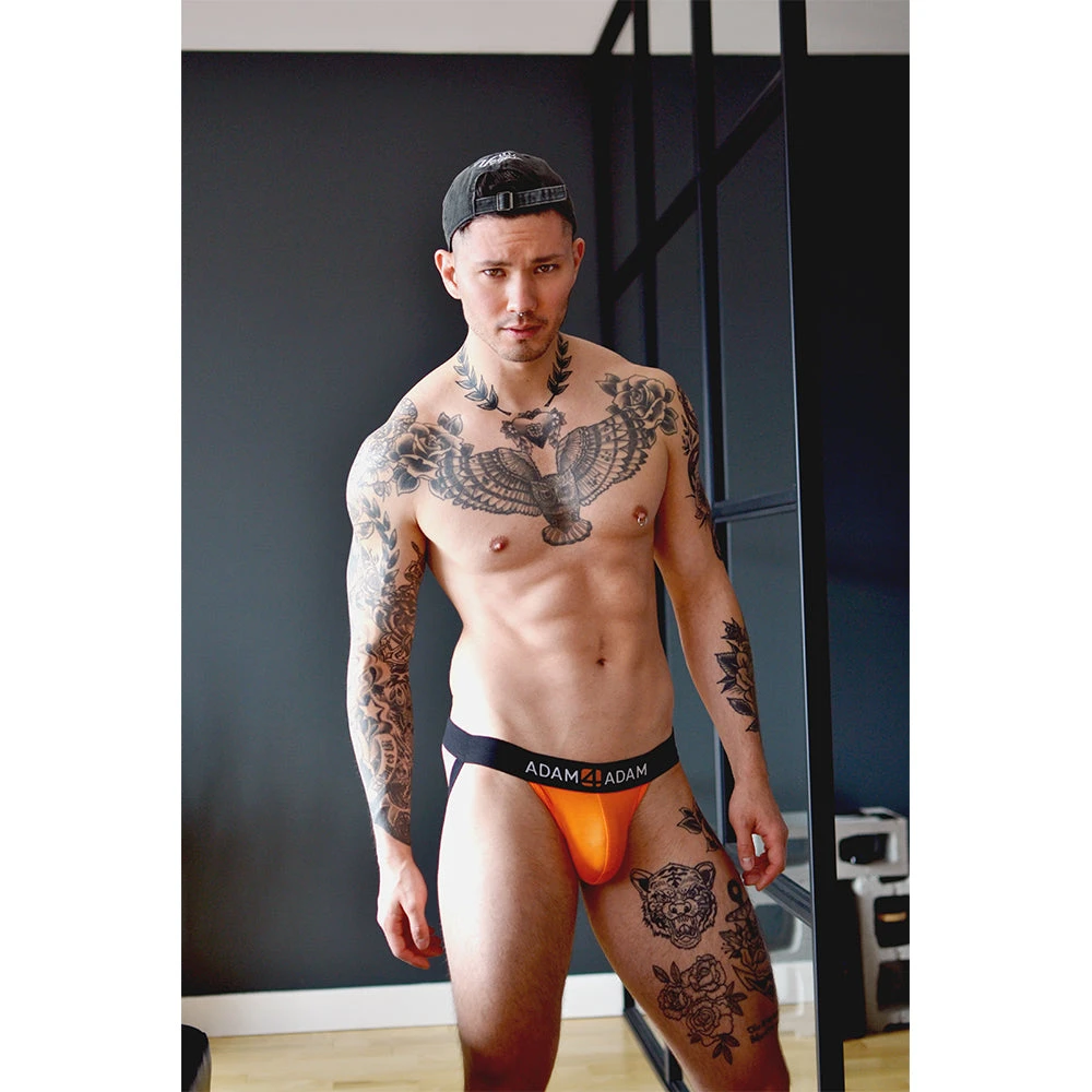 Orange Adam4Adam Jockstrap 2 Orange Adam4Adam Jockstrap - Image 2
