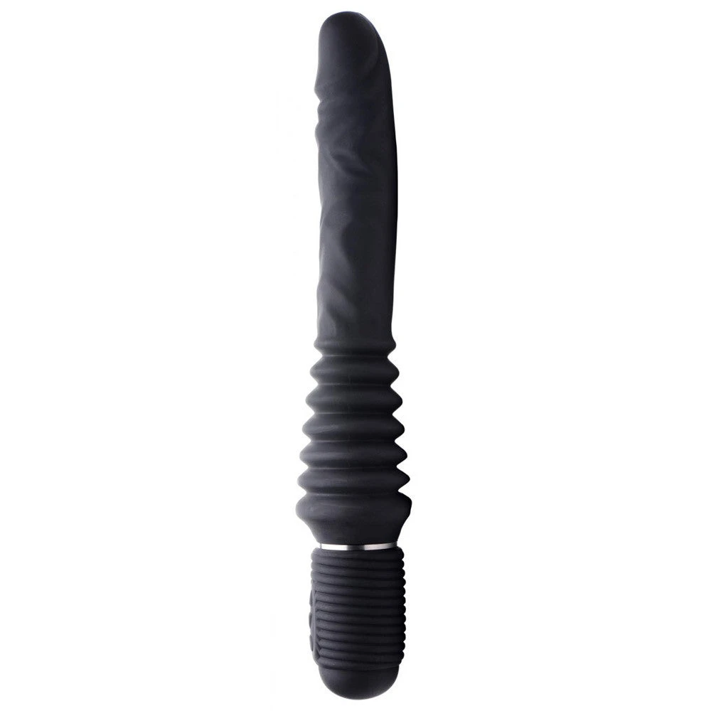 Master Series 10X Silicone Vibrating And Thrusting Dildo 4 Master Series 10X Silicone Vibrating And Thrusting Dildo - Image 4