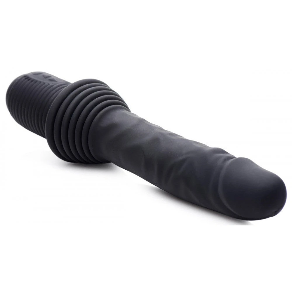 Master Series 10X Silicone Vibrating And Thrusting Dildo 5 Master Series 10X Silicone Vibrating And Thrusting Dildo - Image 5