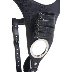 STRICT Male Chastity Harness With Silicone Anal Plug 17 STRICT Male Chastity Harness With Silicone Anal Plug -Boyz Shop ag727 03