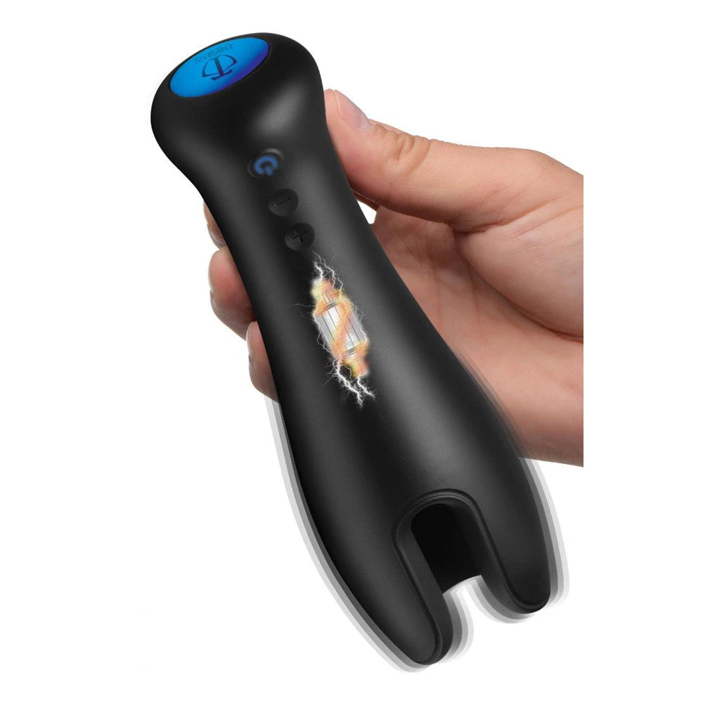 10X Vibrating Silicone Masturbator Stroker 3 10X Vibrating Silicone Masturbator Stroker - Image 3