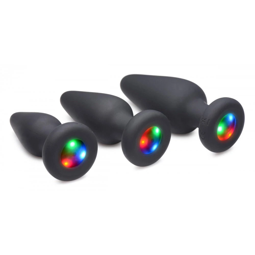 Light Up Silicone Anal Plug 3 Light Up Silicone Anal Plug - Image 3