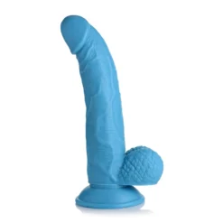 7.5 Inch Curved Dildo With Balls -Boyz Shop ag767 blue fcf50155 585f 49f4 b55b 440de22db637