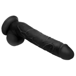 Long Logan 10 Inch Dildo With Balls -Boyz Shop ag771black3
