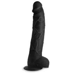 Hung Harry 11.75 Inch Dildo With Balls -Boyz Shop ag772black2
