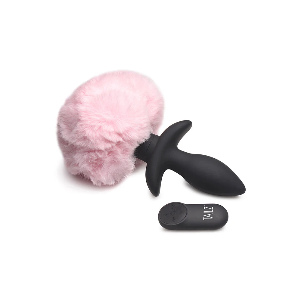 Remote Control Wagging Bunny Tail Anal Plug 2 Remote Control Wagging Bunny Tail Anal Plug - Image 2