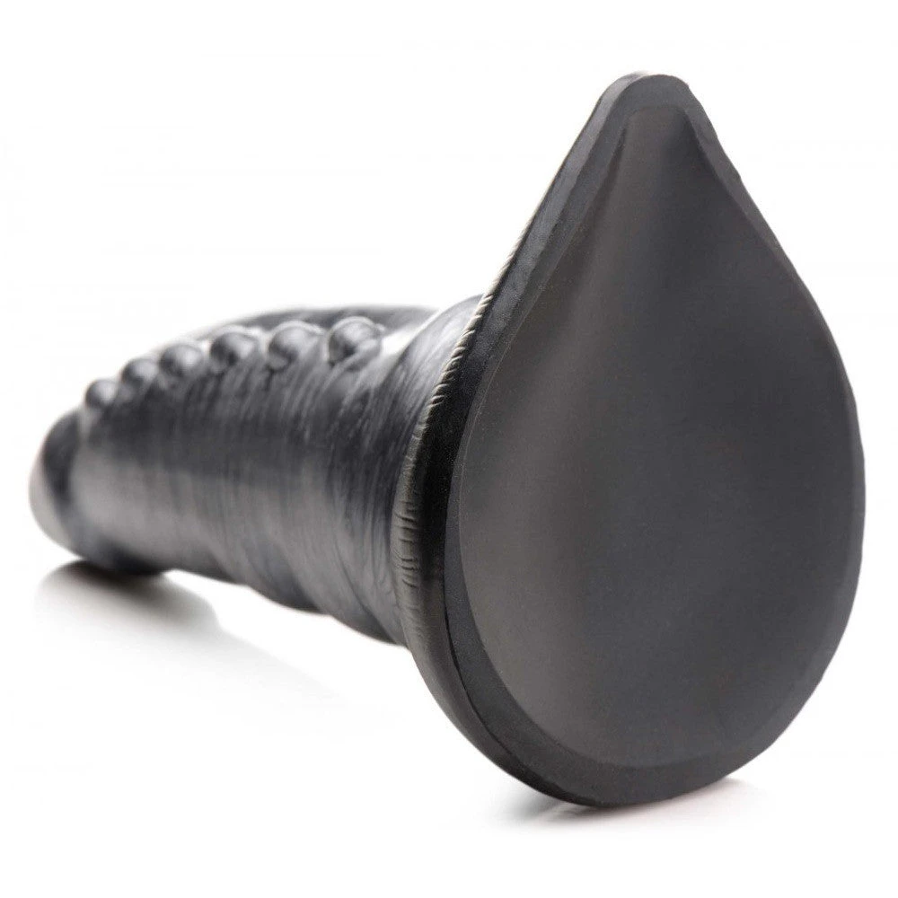 Beastly Tapered Bumpy Silicone Dildo 7 Beastly Tapered Bumpy Silicone Dildo - Image 7