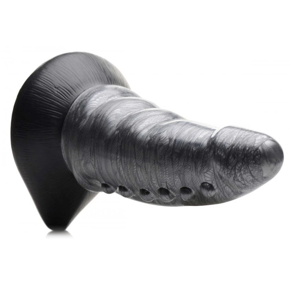 Beastly Tapered Bumpy Silicone Dildo 5 Beastly Tapered Bumpy Silicone Dildo - Image 5