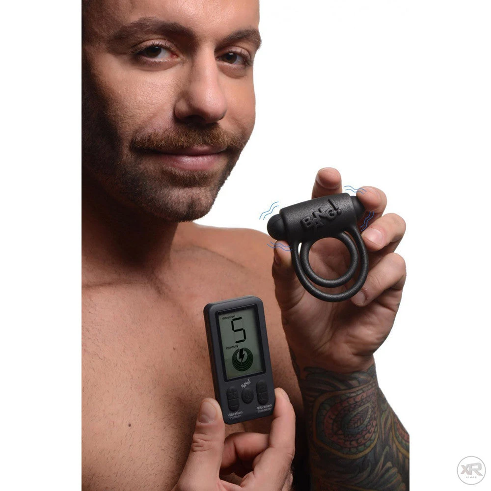 25X Vibrating Silicone Cock Ring With Remote Control 2 25X Vibrating Silicone Cock Ring With Remote Control - Image 2