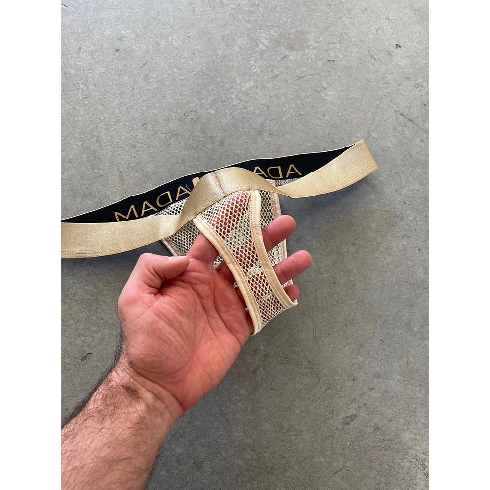 Gold Mesh Adam4Adam Thong 4 Gold Mesh Adam4Adam Thong - Image 4