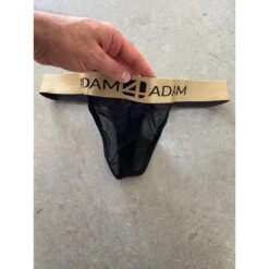 Black Sheer Adam4Adam Thong -Boyz Shop ag904 01