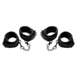 Master Series Kinky Comfort Wrist And Ankle Cuff Set