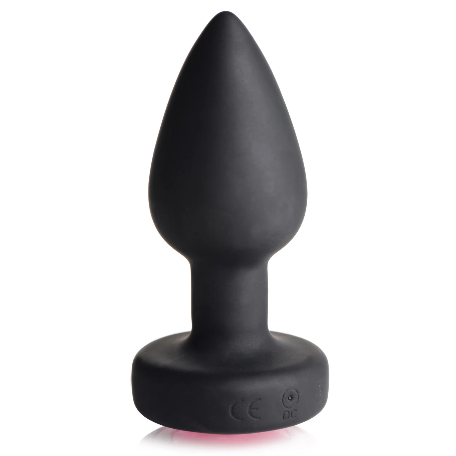 28X Vibrating Silicone Pink Gem Anal Plug 2 28X Vibrating Silicone Pink Gem Anal Plug - Image 2