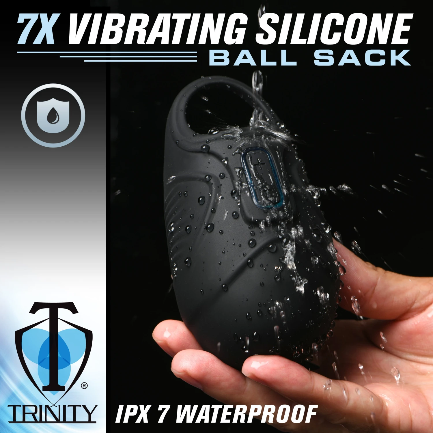 7x Vibrating Silicone Testicle Massager 3 7x Vibrating Silicone Testicle Massager - Image 3
