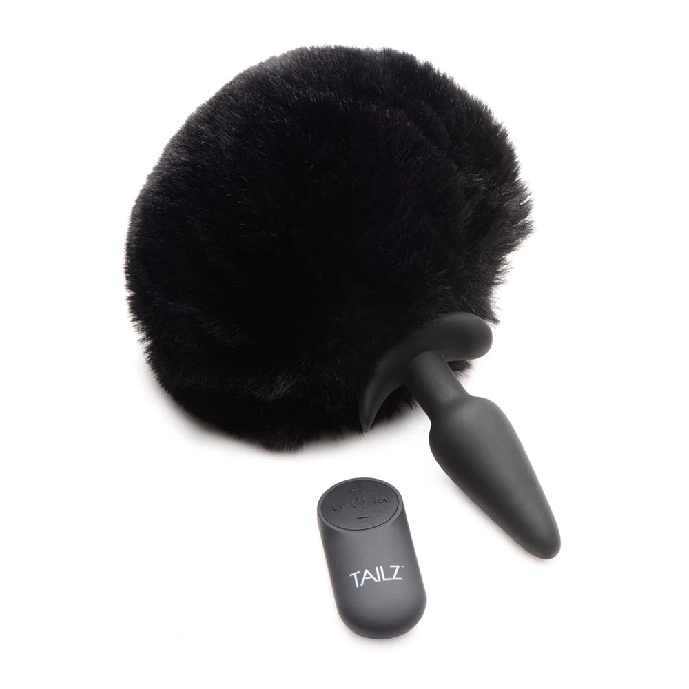 Small Vibrating Anal Plug With Interchangeable Bunny Tail 8 Small Vibrating Anal Plug With Interchangeable Bunny Tail - Image 8