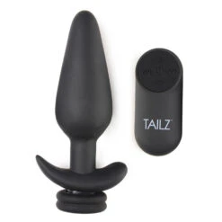 Large Vibrating Anal Plug With Interchangeable Bunny Tail 11 Large Vibrating Anal Plug With Interchangeable Bunny Tail -Boyz Shop ag981