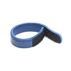Blue Leather Cock Ring With Velcro 9 Blue Leather Cock Ring With Velcro -Boyz Shop ag997 1 crop