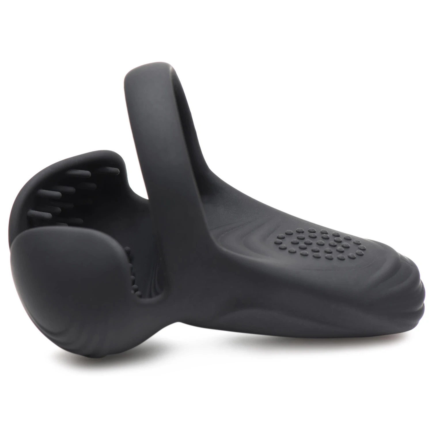 10X Vibrating Silicone Cock Ring With Taint Stim And Remote 6 10X Vibrating Silicone Cock Ring With Taint Stim And Remote - Image 6