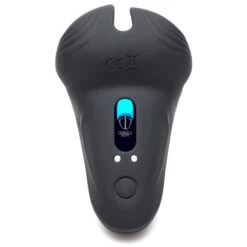 10X Vibrating Silicone Cock Ring With Taint Stim And Remote 13 10X Vibrating Silicone Cock Ring With Taint Stim And Remote -Boyz Shop ah054 004