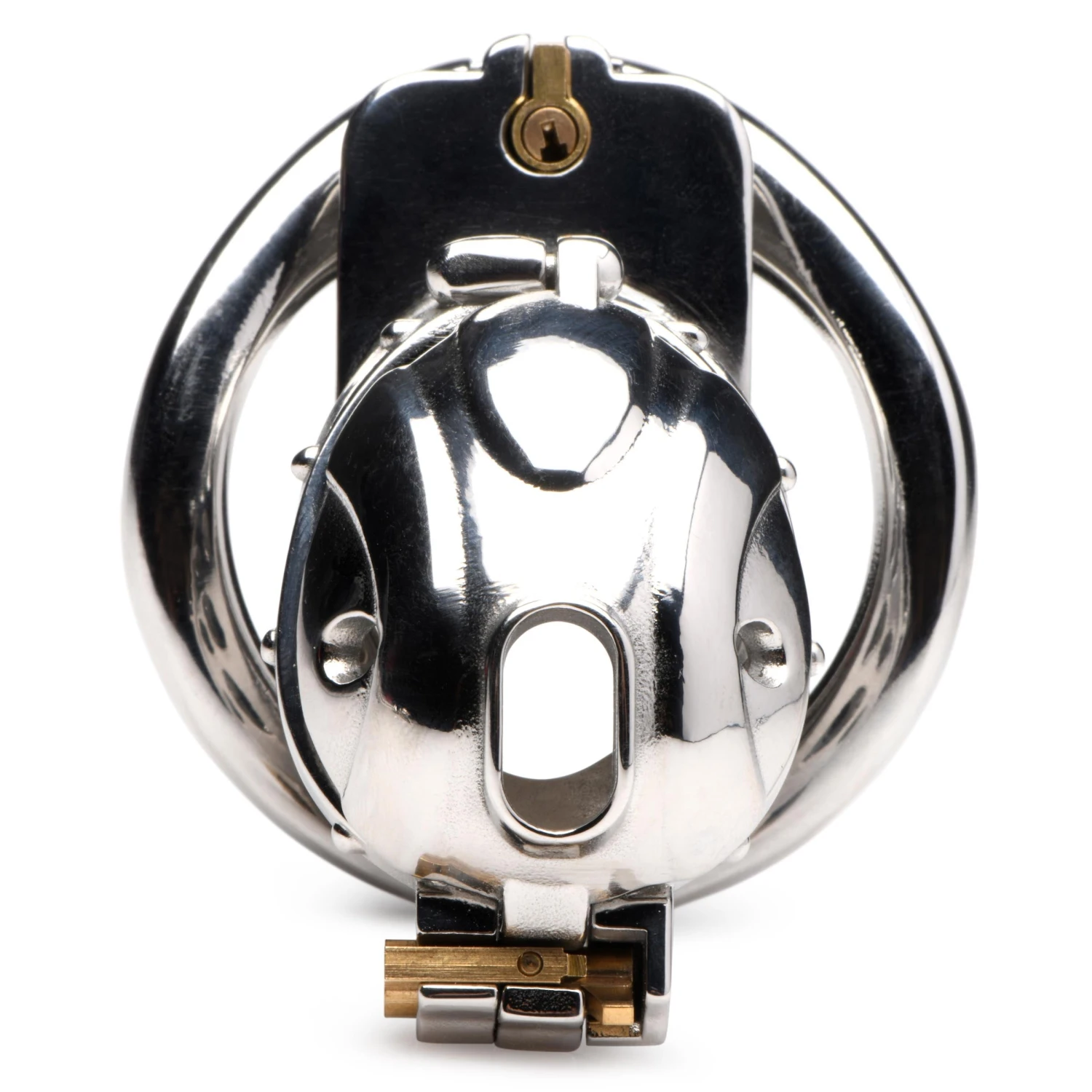 Master Series Entrapment Deluxe Locking Chastity Cage 4 Master Series Entrapment Deluxe Locking Chastity Cage - Image 4