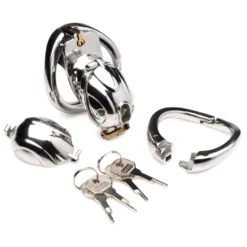Master Series Entrapment Deluxe Locking Chastity Cage 11 Master Series Entrapment Deluxe Locking Chastity Cage -Boyz Shop ah060 004