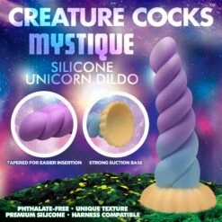 Mystique Silicone Unicorn Dildo 10 Mystique Silicone Unicorn Dildo -Boyz Shop ah066
