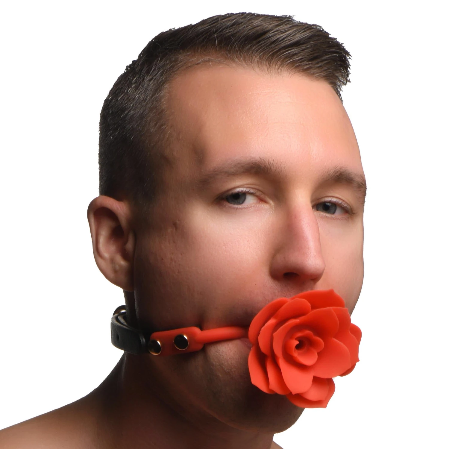 Master Series Blossom Silicone Breathable Rose Gag 1 Master Series Blossom Silicone Breathable Rose Gag
