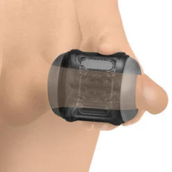 LoveBotz 10X Cyber Stroke Vibrating Masturbator 16 LoveBotz 10X Cyber Stroke Vibrating Masturbator -Boyz Shop ah072 male model 004 illustration