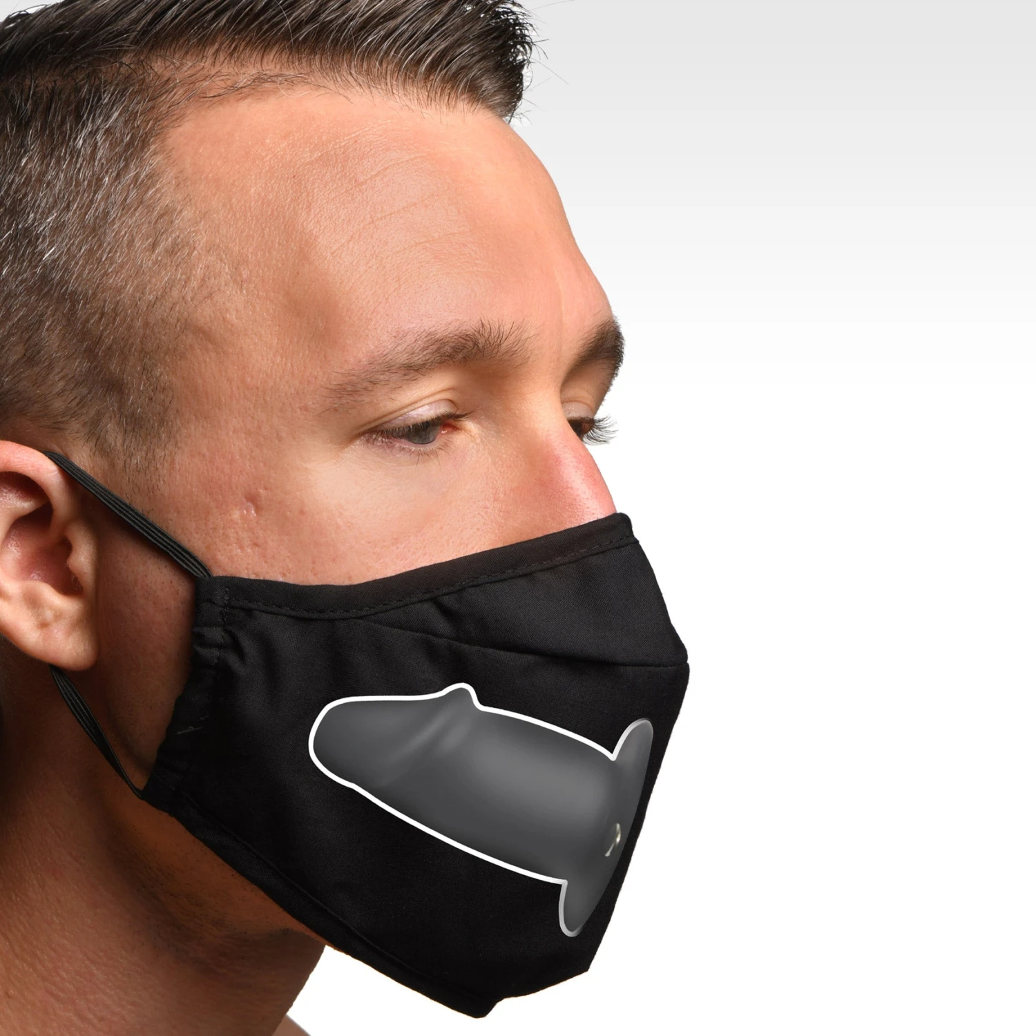 Master Series Mouth-Full Dildo Face Mask 1 Master Series Mouth-Full Dildo Face Mask