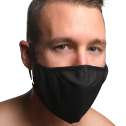 Master Series Mouth-Full Dildo Face Mask 10 Master Series Mouth-Full Dildo Face Mask -Boyz Shop ah079 male model 002